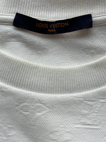 Louis Vuitton White Monogram Pocket T-Shirt