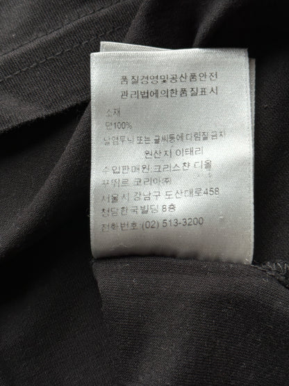 Dior Atelier Black Faded Logo T-Shirt