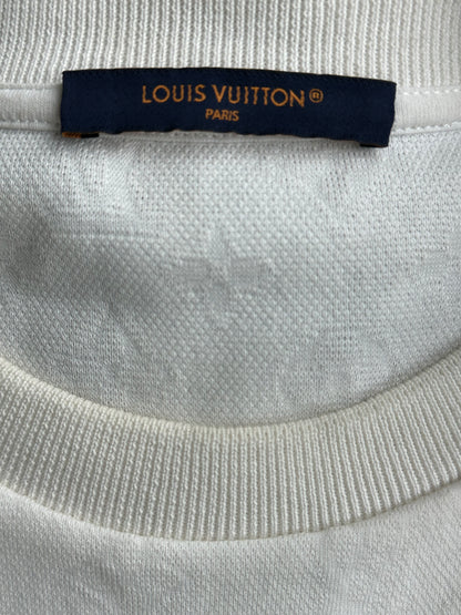 Louis Vuitton White Monogram Pocket T-Shirt