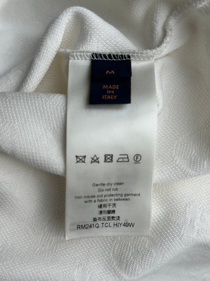 Louis Vuitton White Monogram Pocket T-Shirt