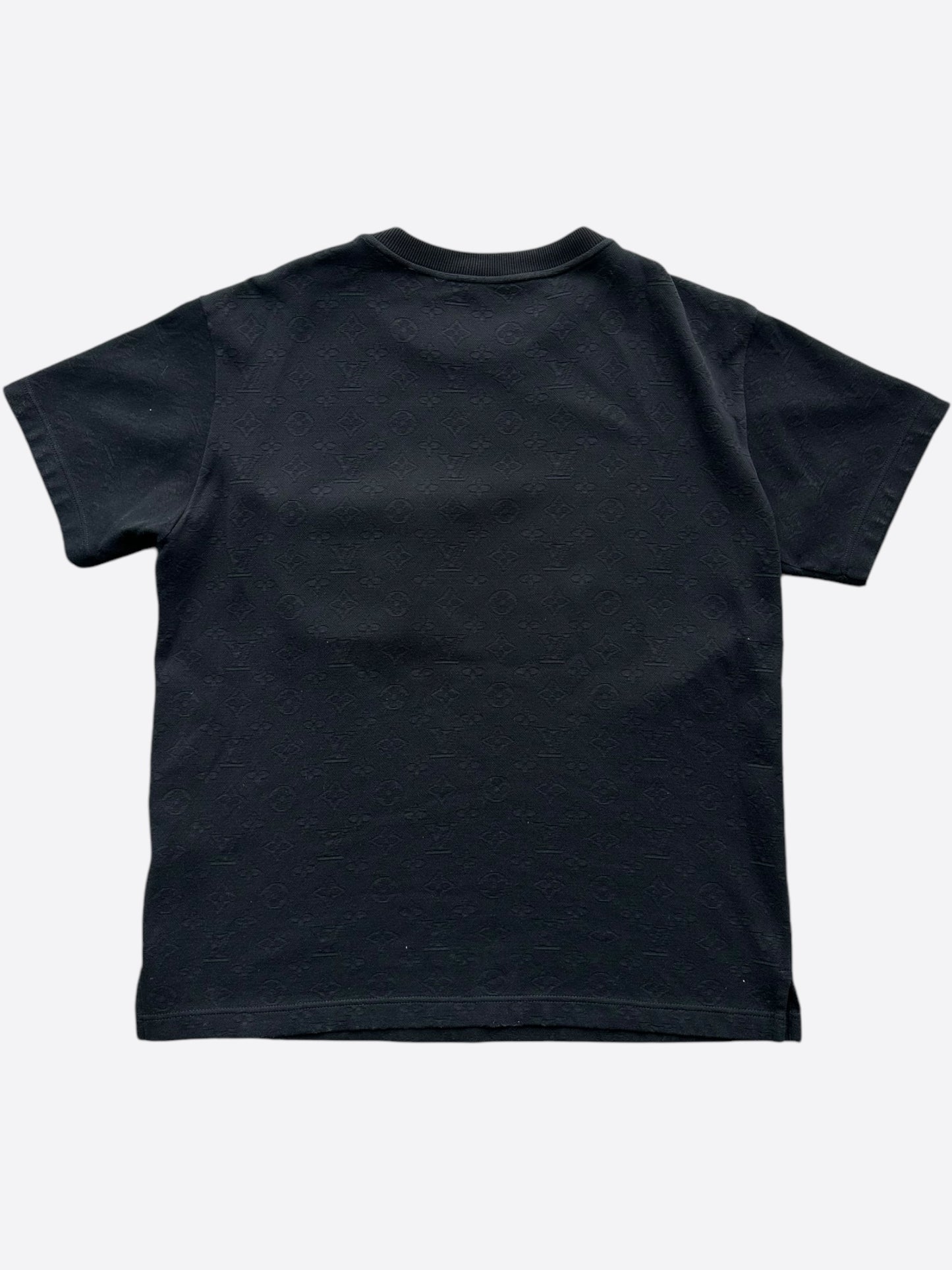 Louis Vuitton Black Monogram Pocket T-Shirt