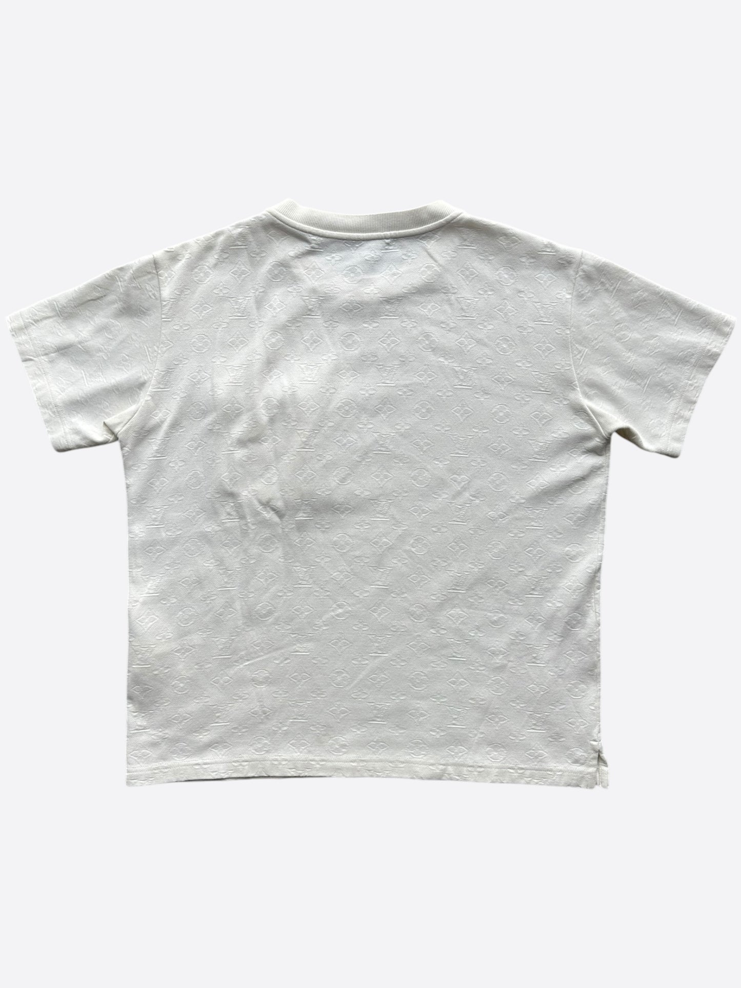 Louis Vuitton White Monogram Pocket T-Shirt