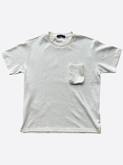 Louis Vuitton White Monogram Pocket T-Shirt