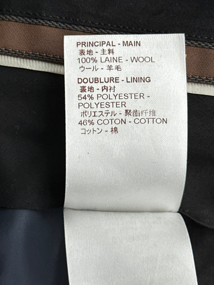 Louis Vuitton Navy Wool Dress Pants