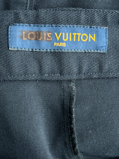 Louis Vuitton Navy Cargo Pants