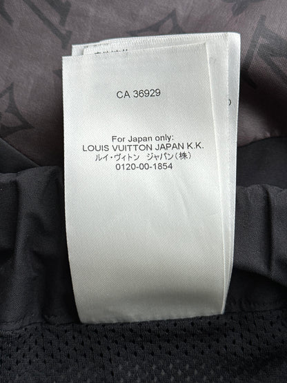 Louis Vuitton Black & Grey 2054 Monogram Heat Reflective Track Pants