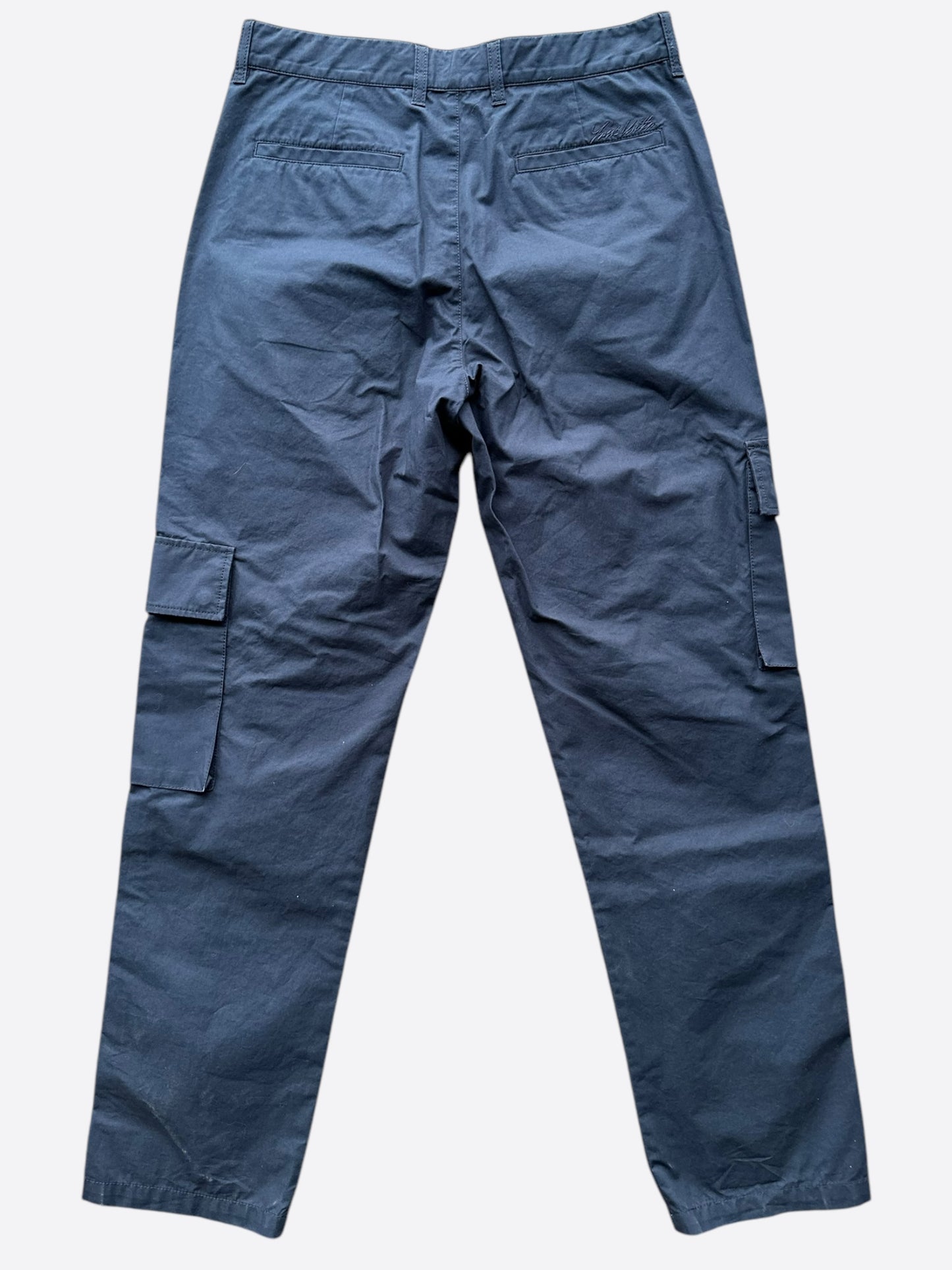 Louis Vuitton Navy Pin Cargo Pants