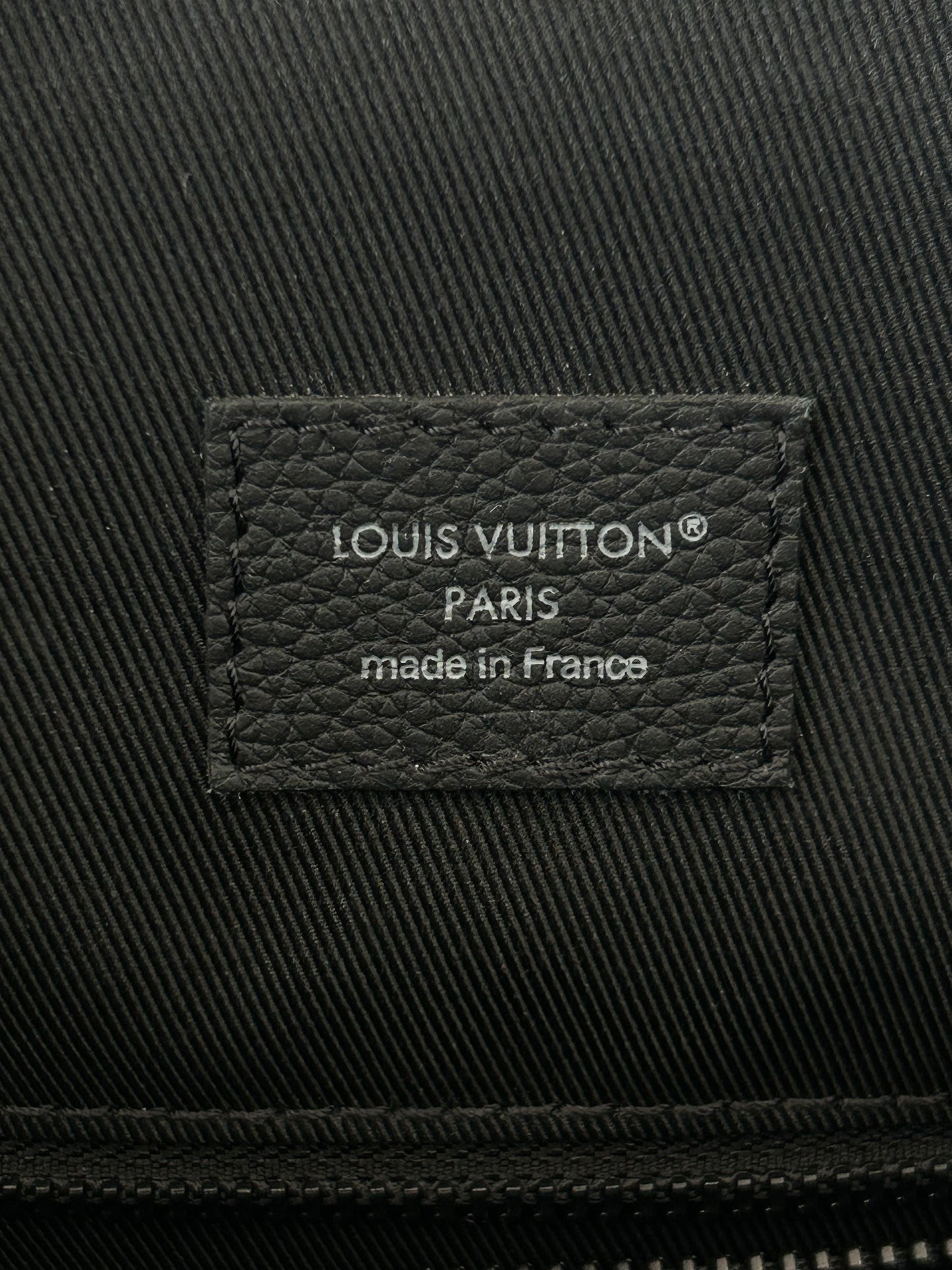 Louis Vuitton Black Damoflage Christopher Backpack