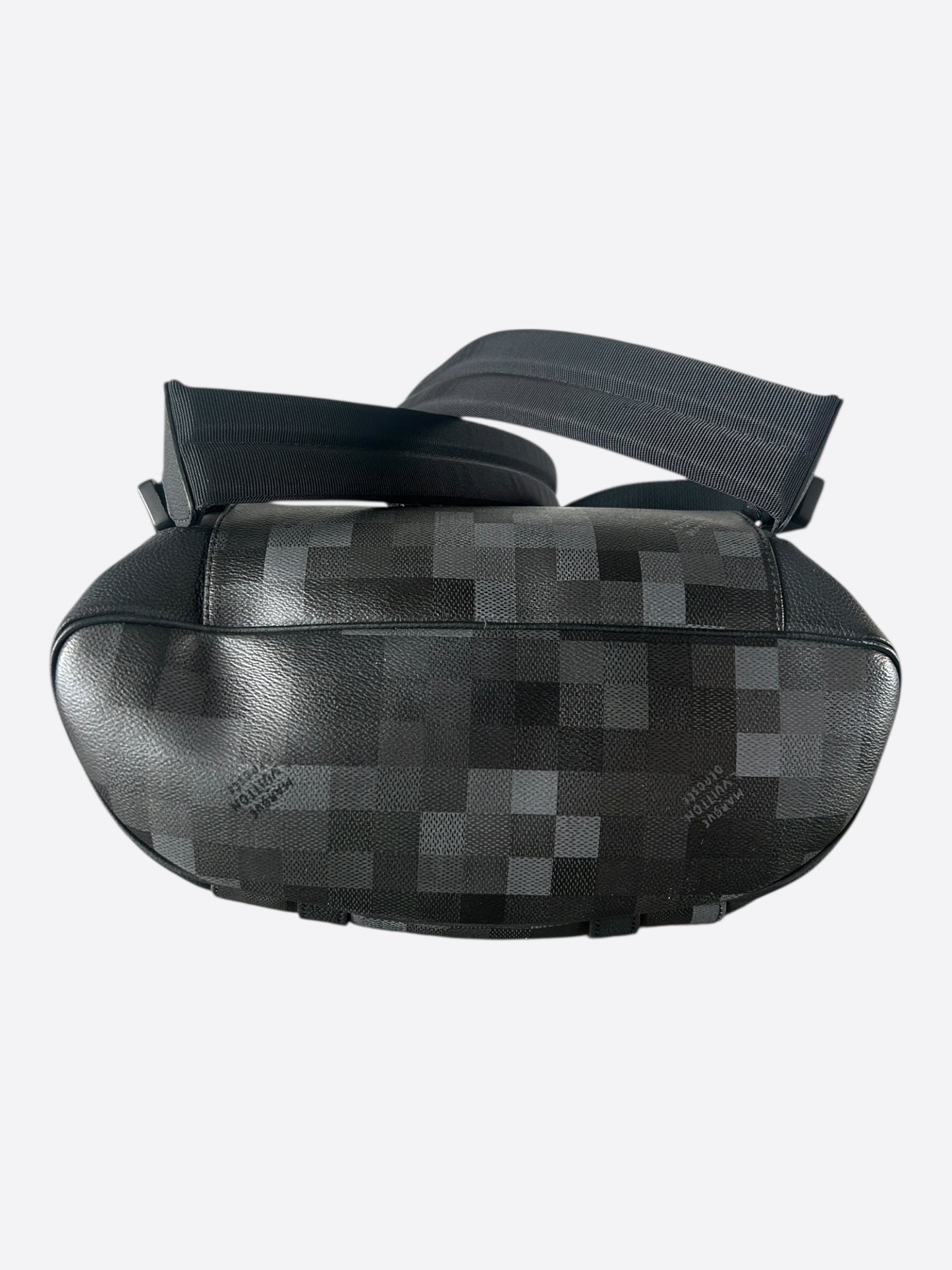 Louis Vuitton Black Damoflage Christopher Backpack