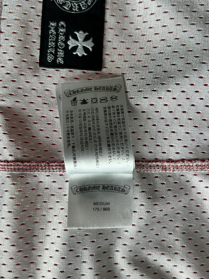 Chrome Hearts Matty Boy Red & White Team Form Reversible Mesh Jersey