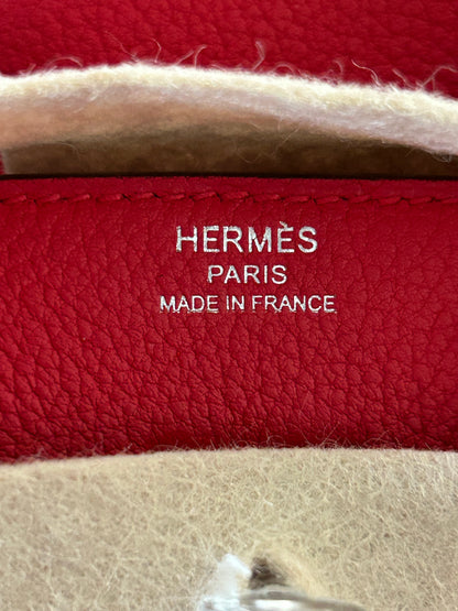 Hermes Rouge Radieux Togo & Palladium Hardware Birkin 25