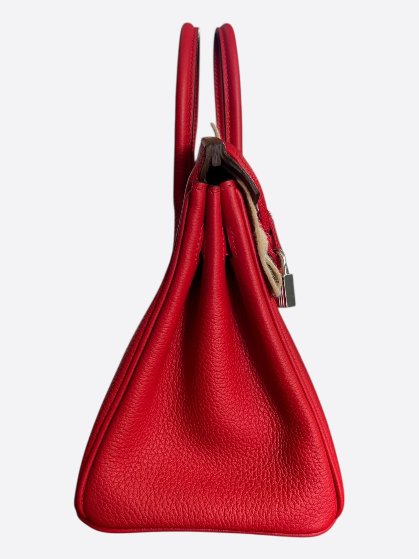 Hermes Rouge Radieux Togo & Palladium Hardware Birkin 25