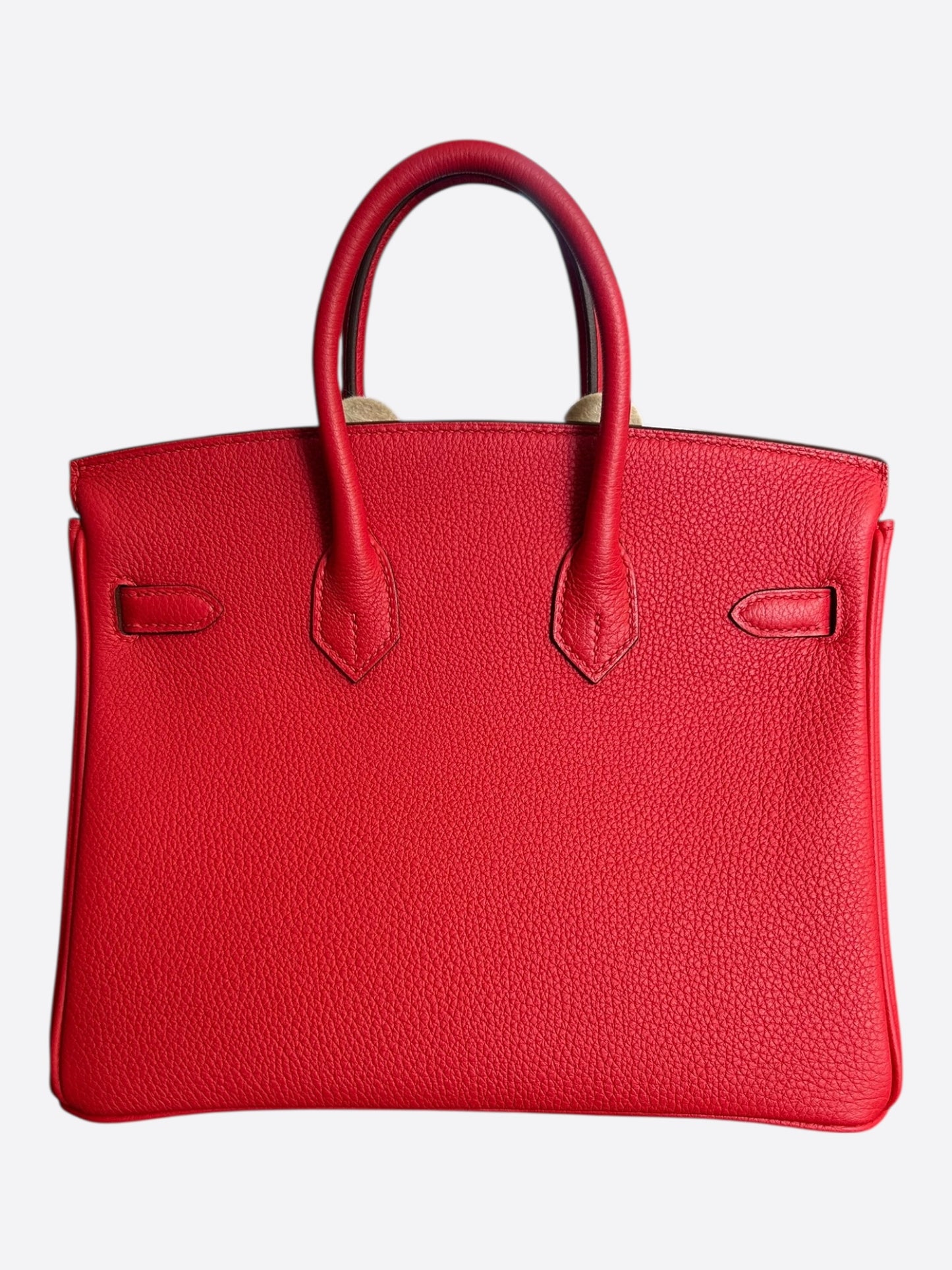 Hermes Rouge Radieux Togo & Palladium Hardware Birkin 25