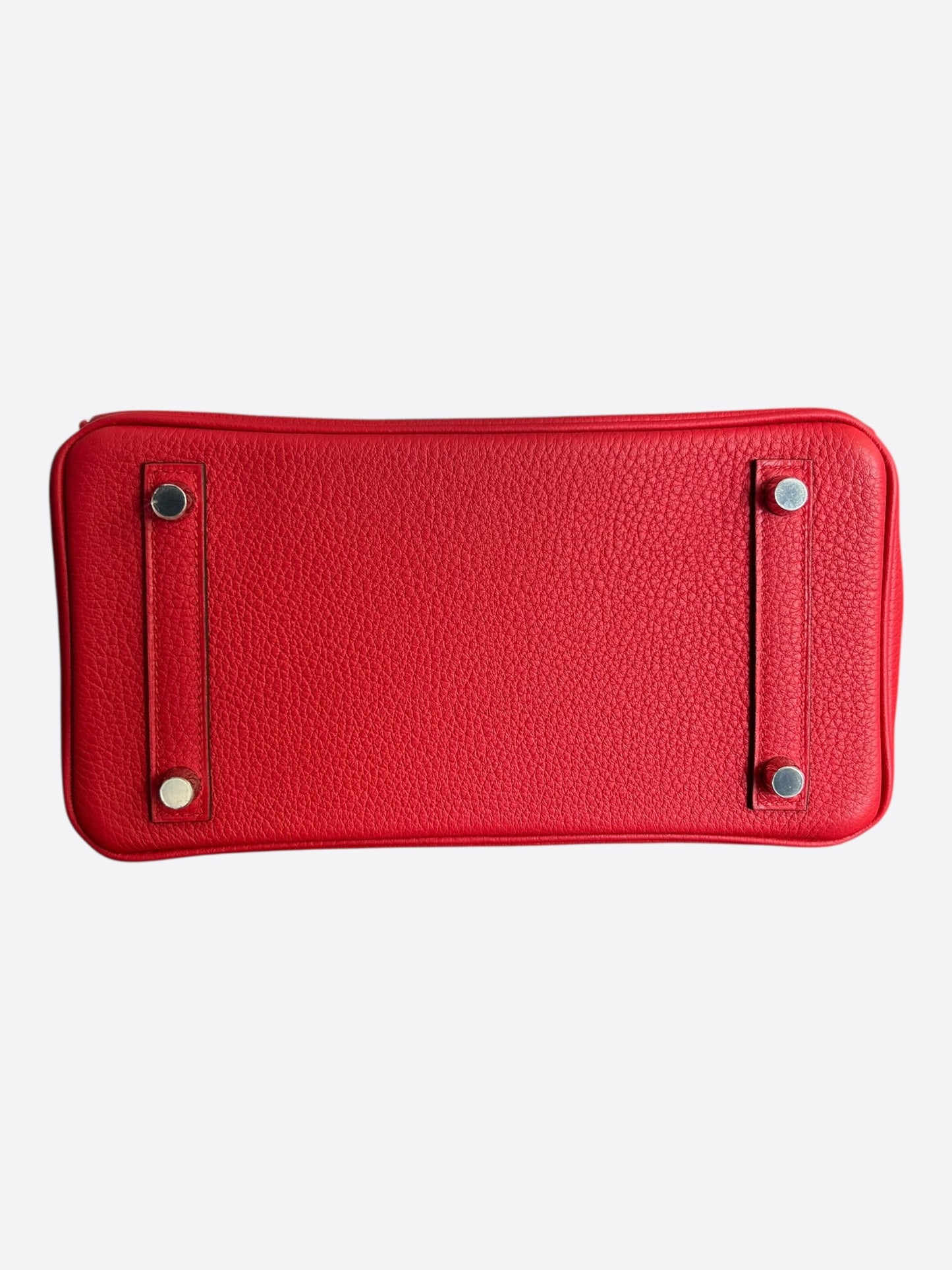 Hermes Rouge Radieux Togo & Palladium Hardware Birkin 25