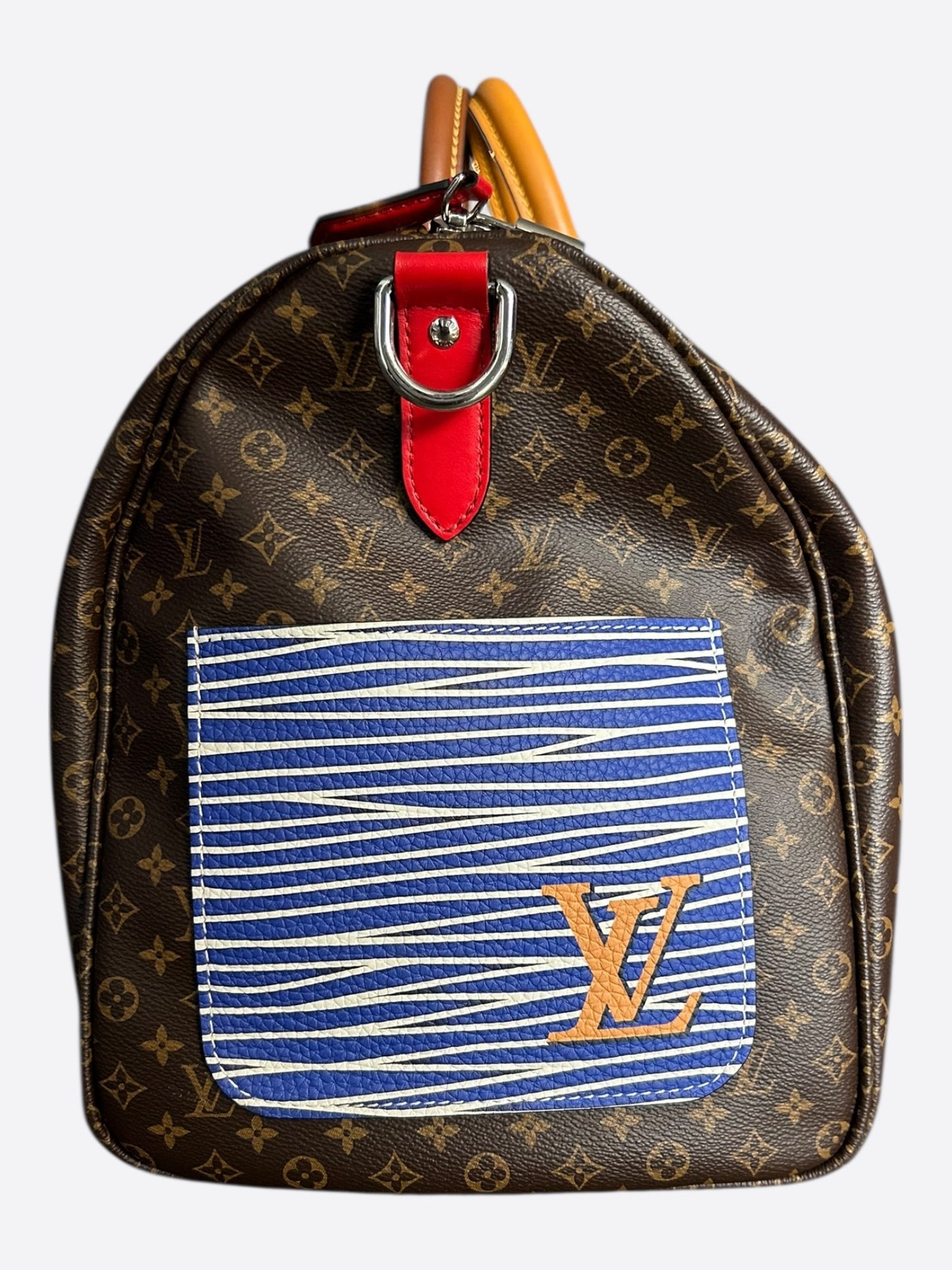 Louis Vuitton Patchwork Monogram Keepall 50
