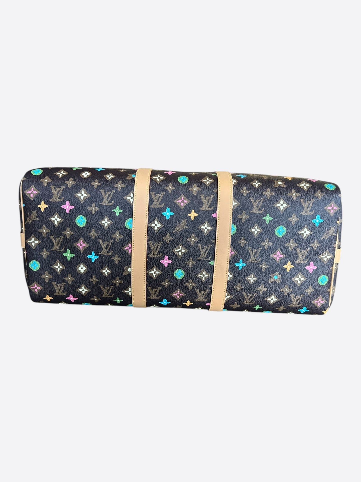 Louis Vuitton Tyler The Creator Brown & Multicolor Monogram Keepall 50