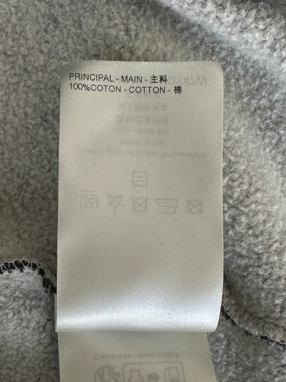 Louis Vuitton Grey & Silver Bubble Logo Hoodie