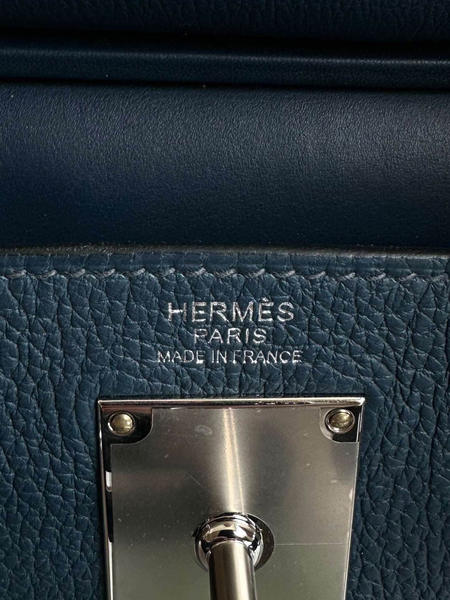 Hermes Navy HAC A Dos Crossbody Backpack