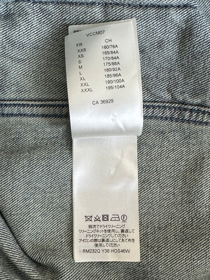 Louis Vuitton Blue Monogram Workwear Denim Shirt