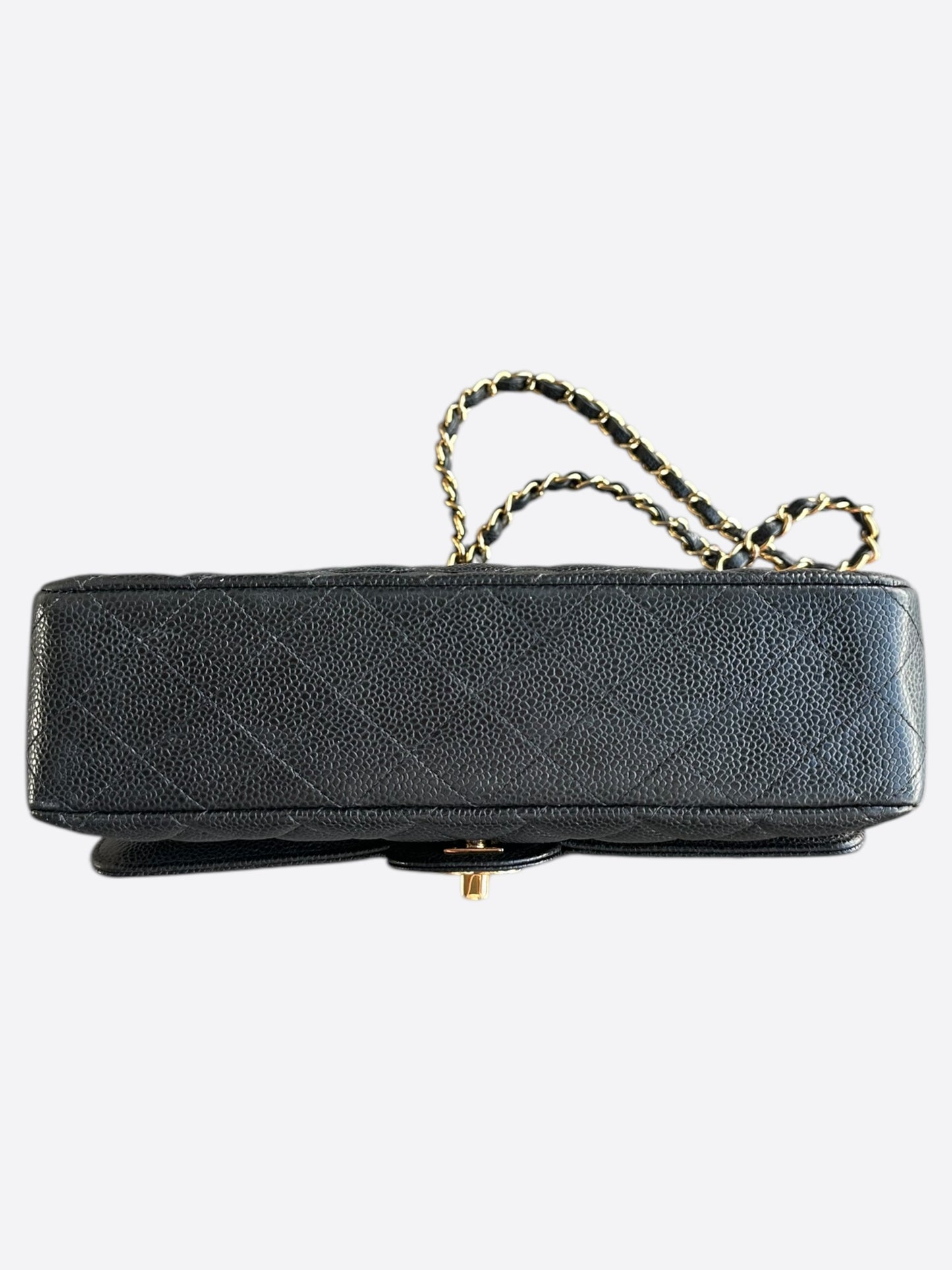 Chanel Black Caviar Quilted Medium Flap Bag