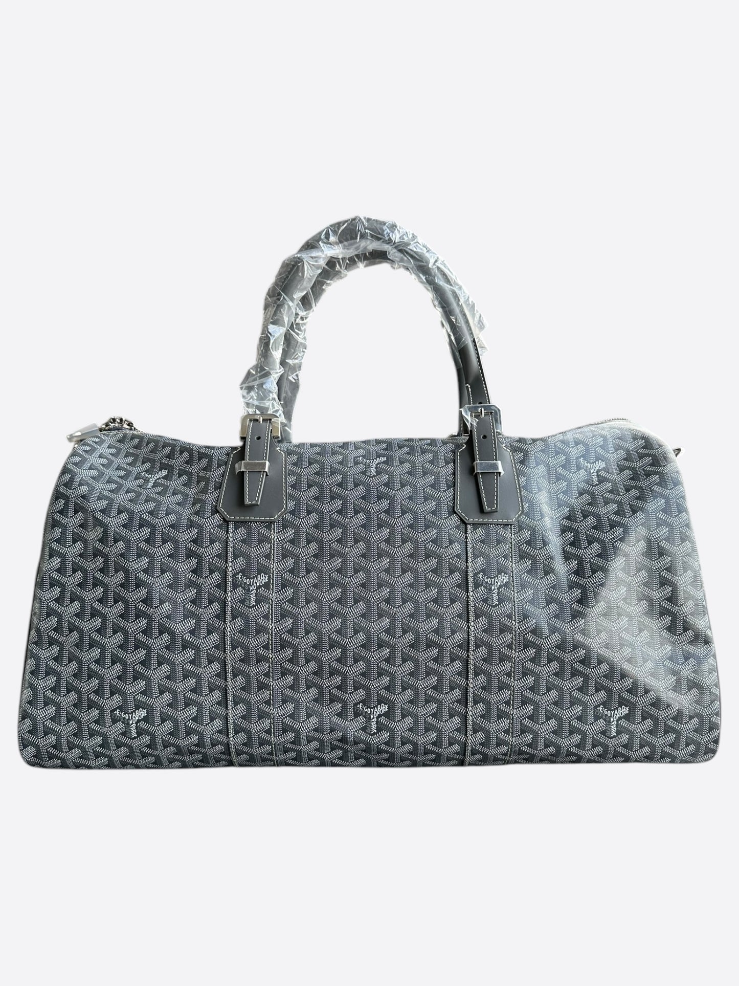 Goyard Grey Boston 50 Duffel Bag