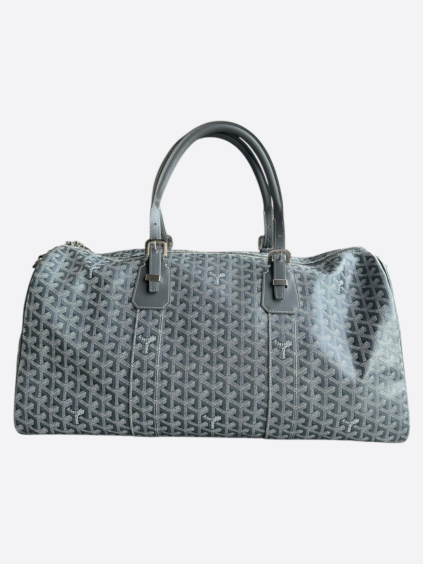 Goyard Grey Boston 50 Duffel Bag