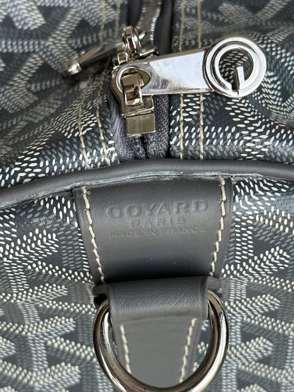 Goyard Grey Boston 50 Duffel Bag