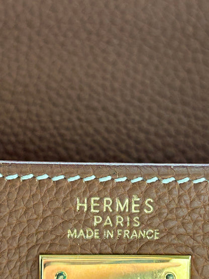 Hermes Gold Togo & Gold Hardware Kelly 28