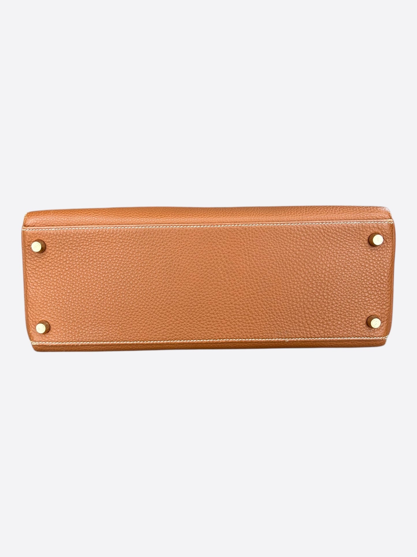 Hermes Gold Togo & Gold Hardware Kelly 28