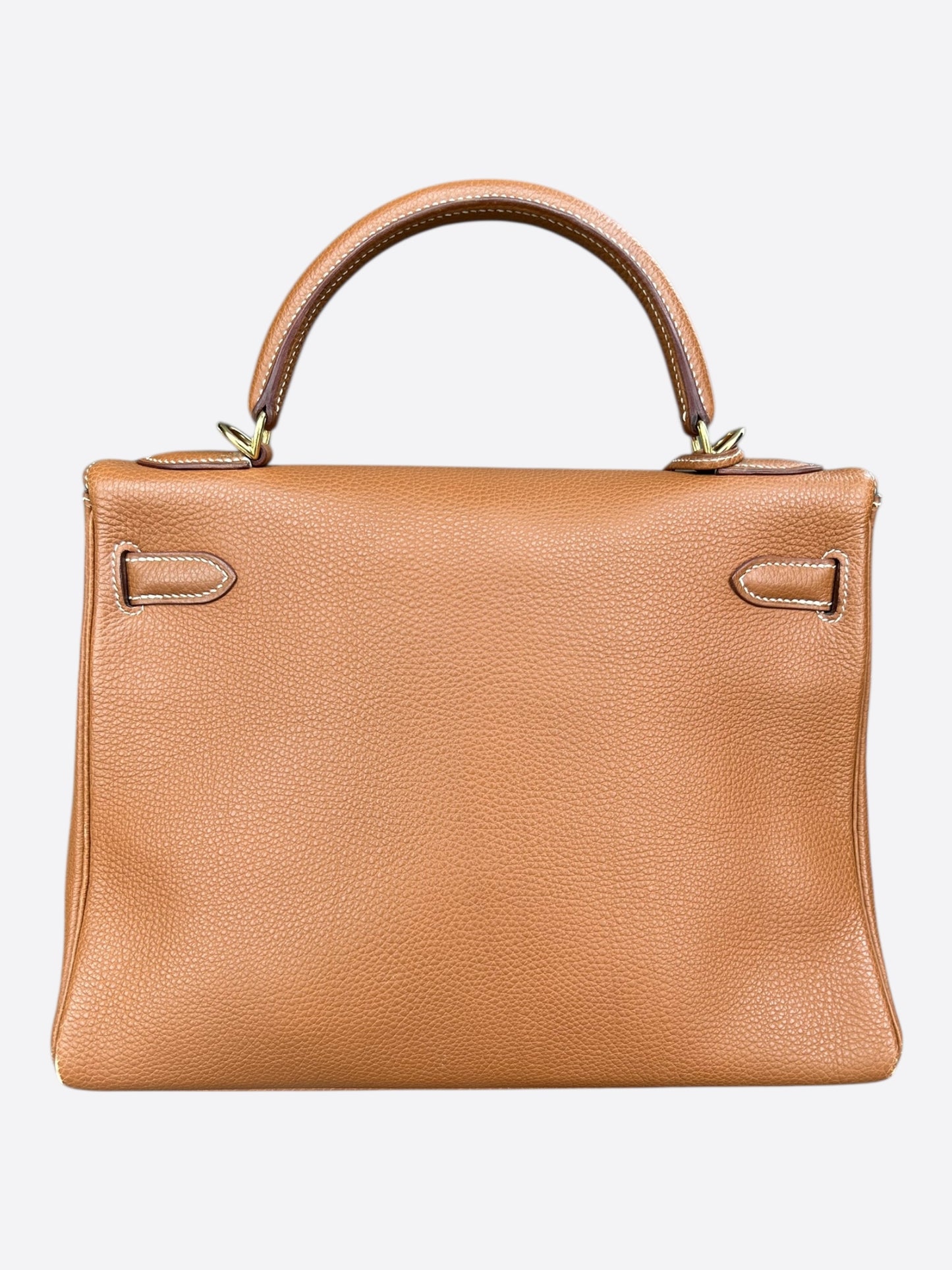 Hermes Gold Togo & Gold Hardware Kelly 28