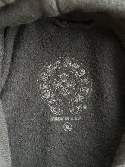 Chrome Hearts Black & White Las Vegas Horseshoe Logo Hoodie