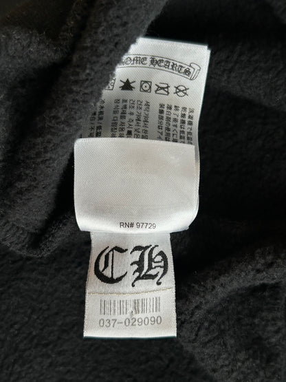 Chrome Hearts Black & White Las Vegas Horseshoe Logo Hoodie