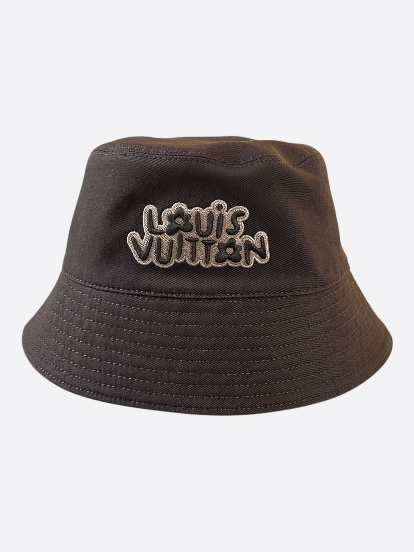 Louis Vuitton Tyler The Creator Brown & Multicolor Monogram Reversible Bucket Hat