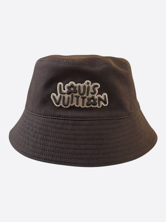 Louis Vuitton Tyler The Creator Brown & Multicolor Monogram Reversible Bucket Hat