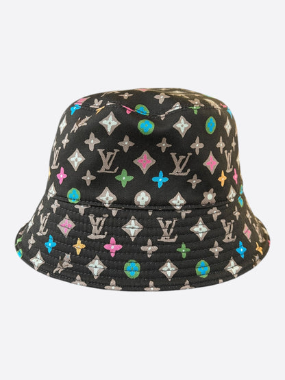 Louis Vuitton Tyler The Creator Brown & Multicolor Monogram Reversible Bucket Hat