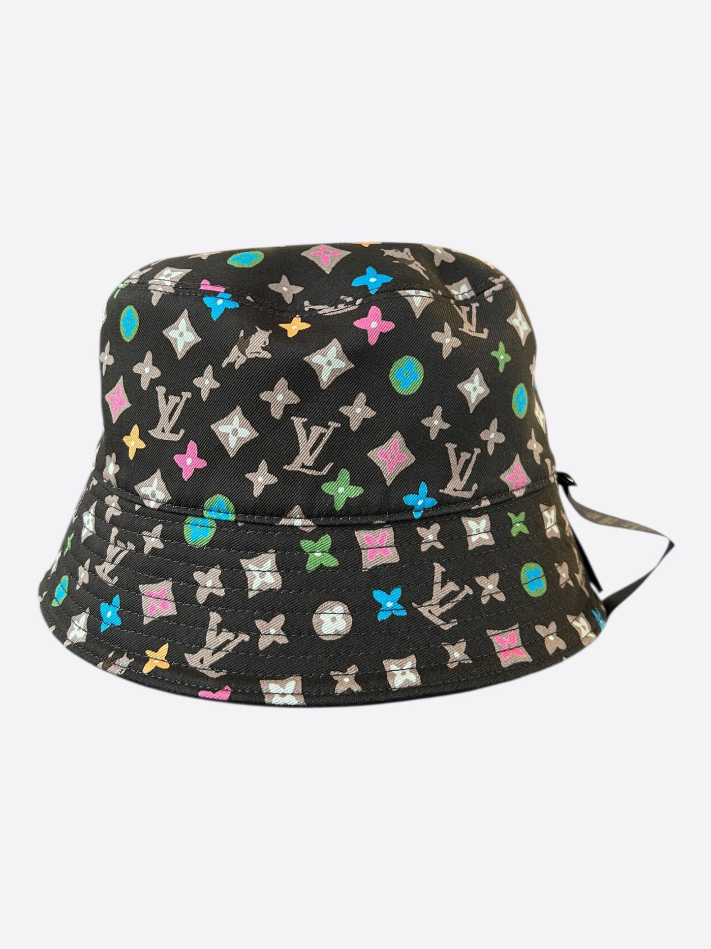 Louis Vuitton Tyler The Creator Brown & Multicolor Monogram Reversible Bucket Hat