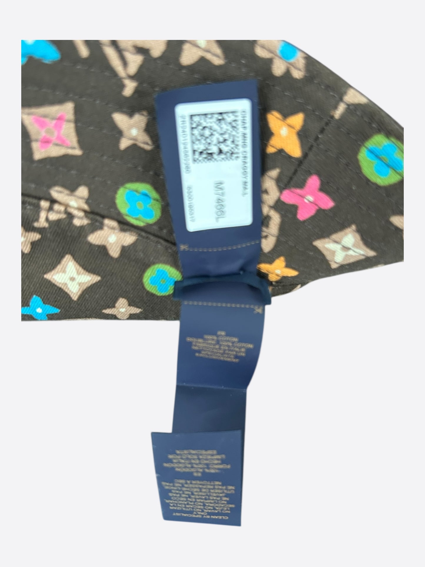 Louis Vuitton Tyler The Creator Brown & Multicolor Monogram Reversible Bucket Hat