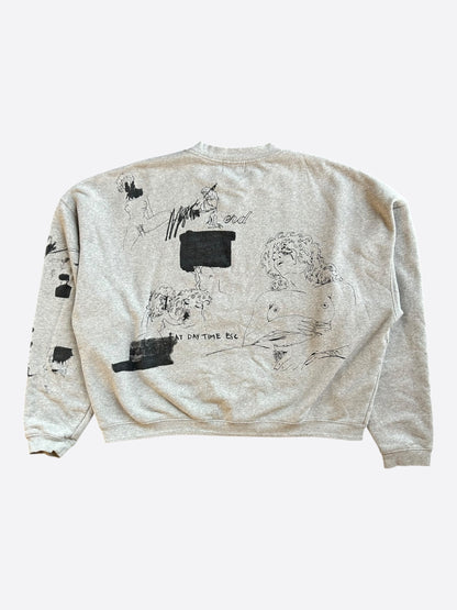 Enfants Riches Deprimes Grey Oceanic Graphic Sweater