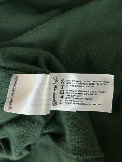 Chrome Hearts Green & Yellow T-Bar Logo Hoodie