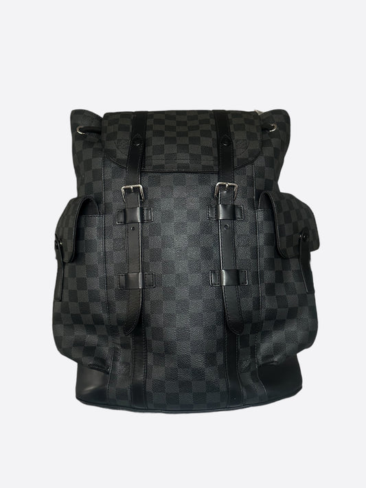 Louis Vuitton Damier Graphite Christopher Backpack