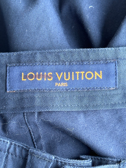 Louis Vuitton Navy Cargo Pants