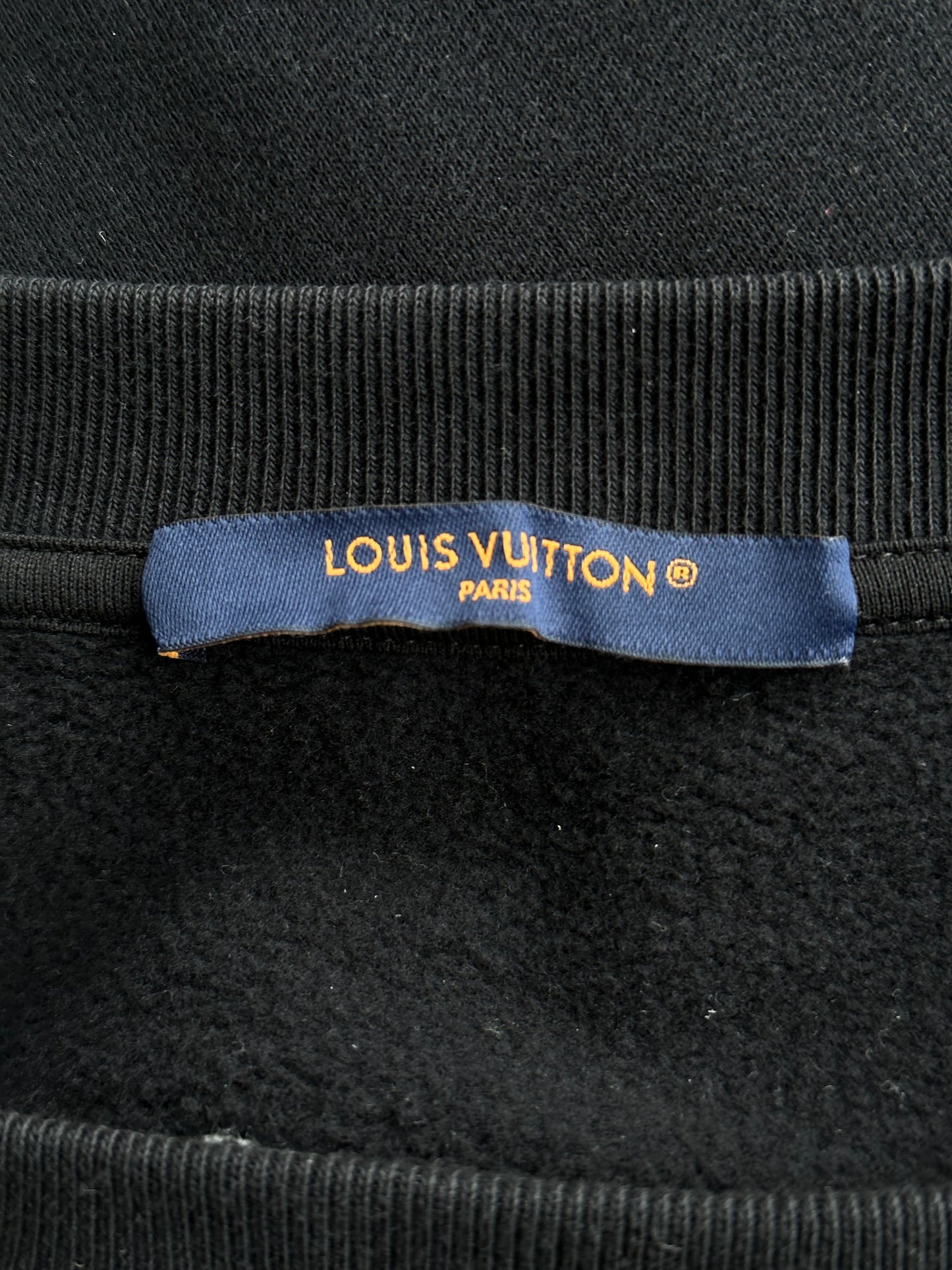 Louis Vuitton Black & White Tool Logo Sweater