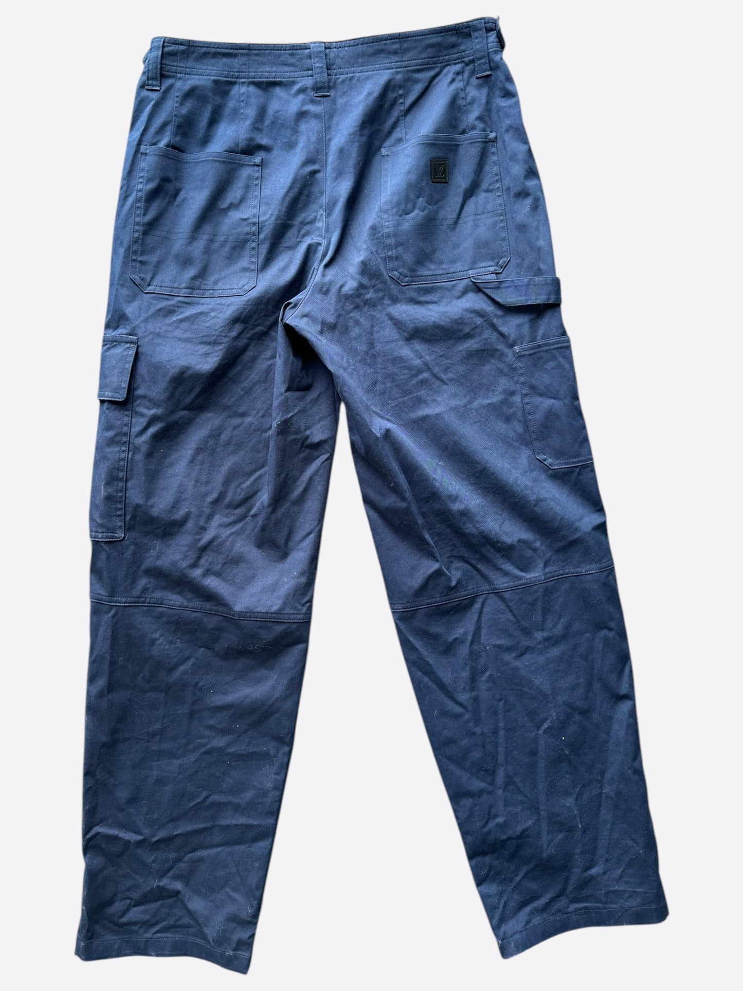 Louis Vuitton Navy Cargo Pants