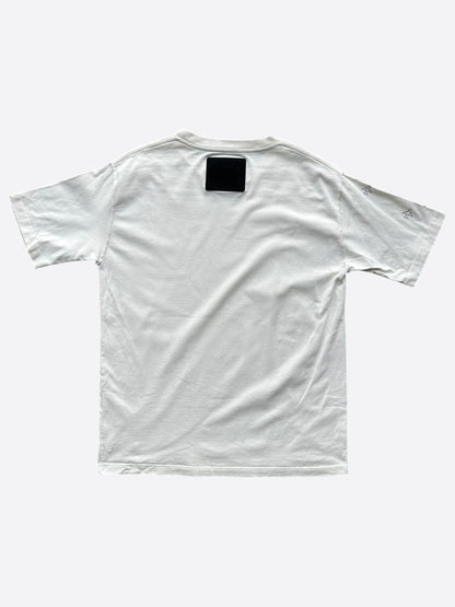 Louis Vuitton White & Black Planes Logo T-Shirt