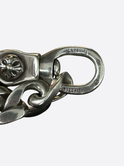 Chrome Hearts Silver Cuban Link Wallet Chain