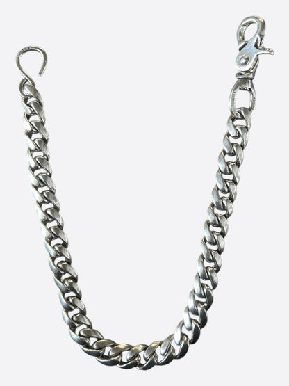 Chrome Hearts Silver Cuban Link Wallet Chain