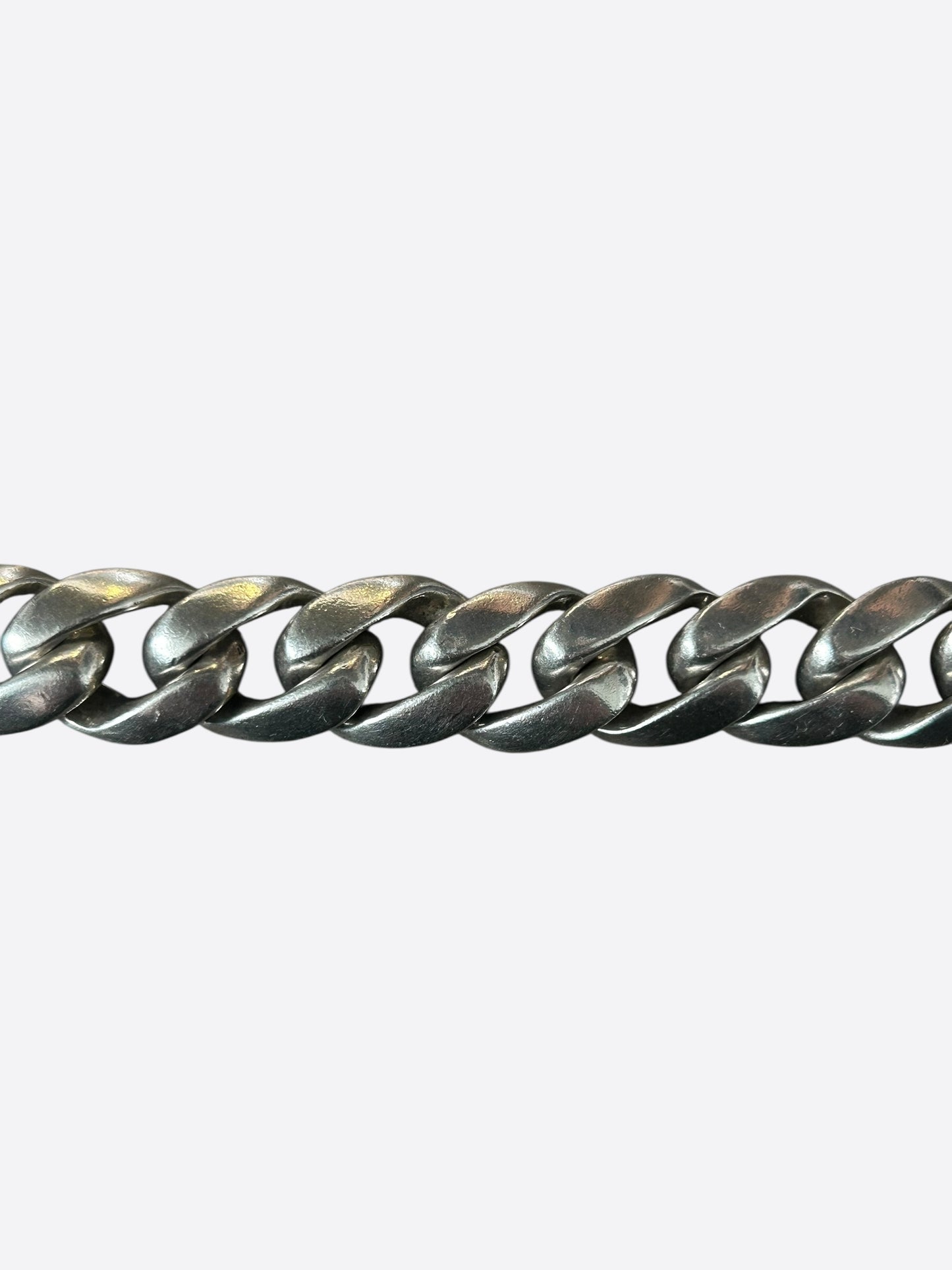 Chrome Hearts Silver Cuban Link Wallet Chain