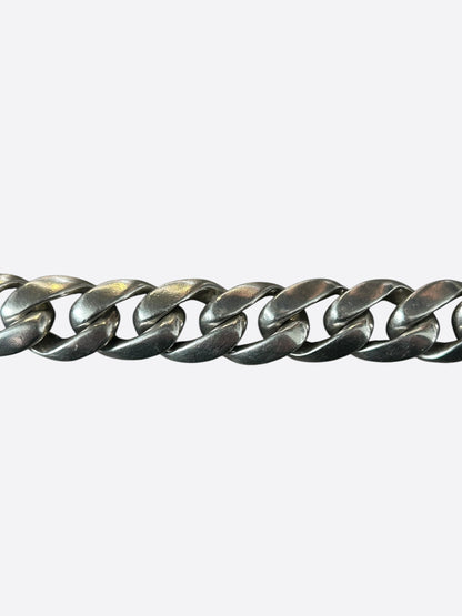 Chrome Hearts Silver Cuban Link Wallet Chain