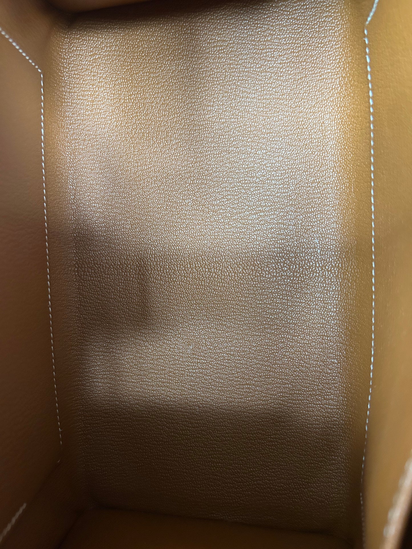 Hermes Gold Epsom Sellier & Gold Hardware Birkin 25