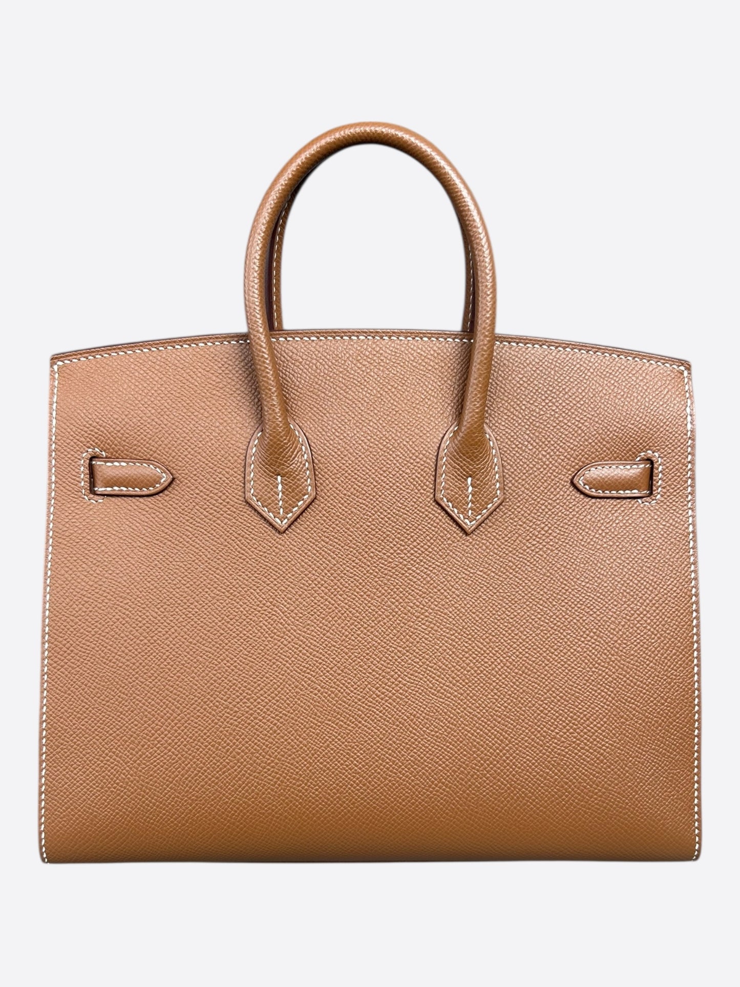 Hermes Gold Epsom Sellier & Gold Hardware Birkin 25